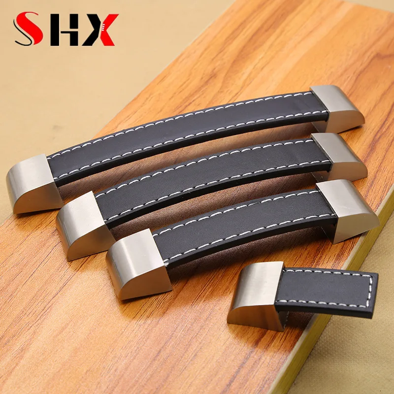 Office Furniture Hardware - Modern yüksek kaliteli deri kulp kolları