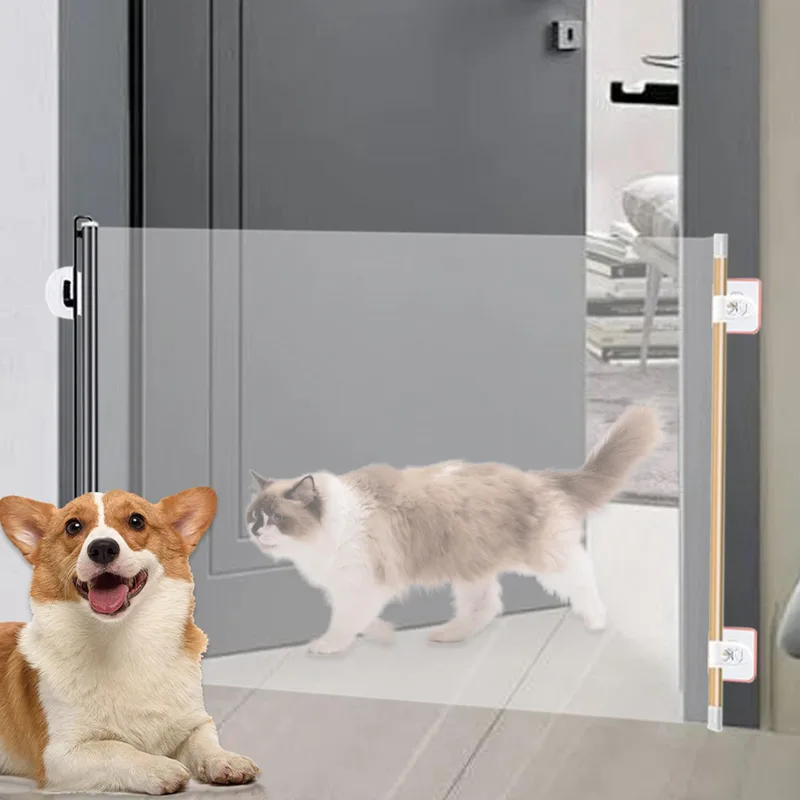 Partition Screen Divider - Evcil Hayvan Kapısı Geri Çekilebilir Taşınabilir