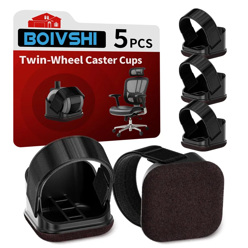 Office Furniture Equipment - 5 adet sandalye bacak koruyucuları ofis