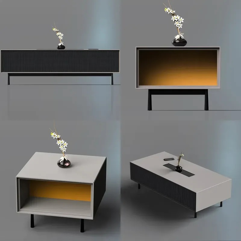 Office Furniture Logo - Xiaoyan Serisi Ofis Sehpası XYAN-73 Modern