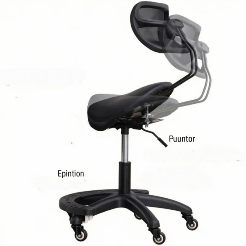 Tekerlekli Sele Taburesi Sırt  - Office Furniture Ergonomic incelemesi ve fiyatı
