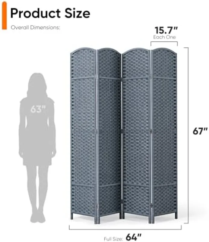 Dış Mekan Gizlilik Ekranı 4 Pa - Partition Screen Divider incelemesi ve fiyatı