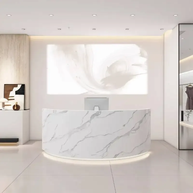 Tasarım Logolu Resepsiyon Masa - Office Furniture Logo incelemesi ve fiyatı