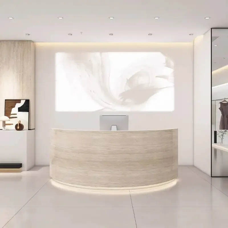 Tasarım Logolu Resepsiyon Masa - Office Furniture Logo incelemesi ve fiyatı