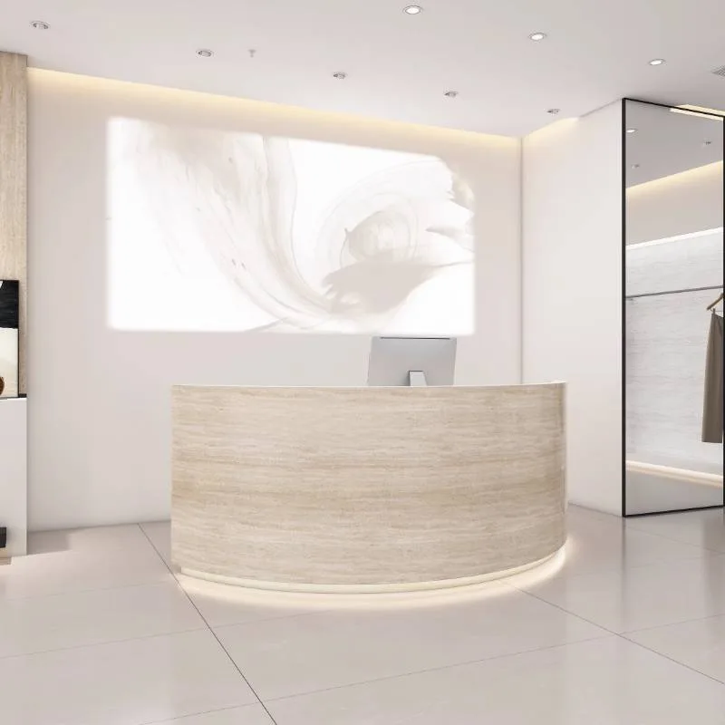 Tasarım Logolu Resepsiyon Masa - Office Furniture Logo incelemesi ve fiyatı