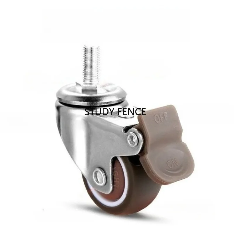 4 adet M6 vidalı tekerlekler 1 - Office Furniture Hardware incelemesi ve fiyatı