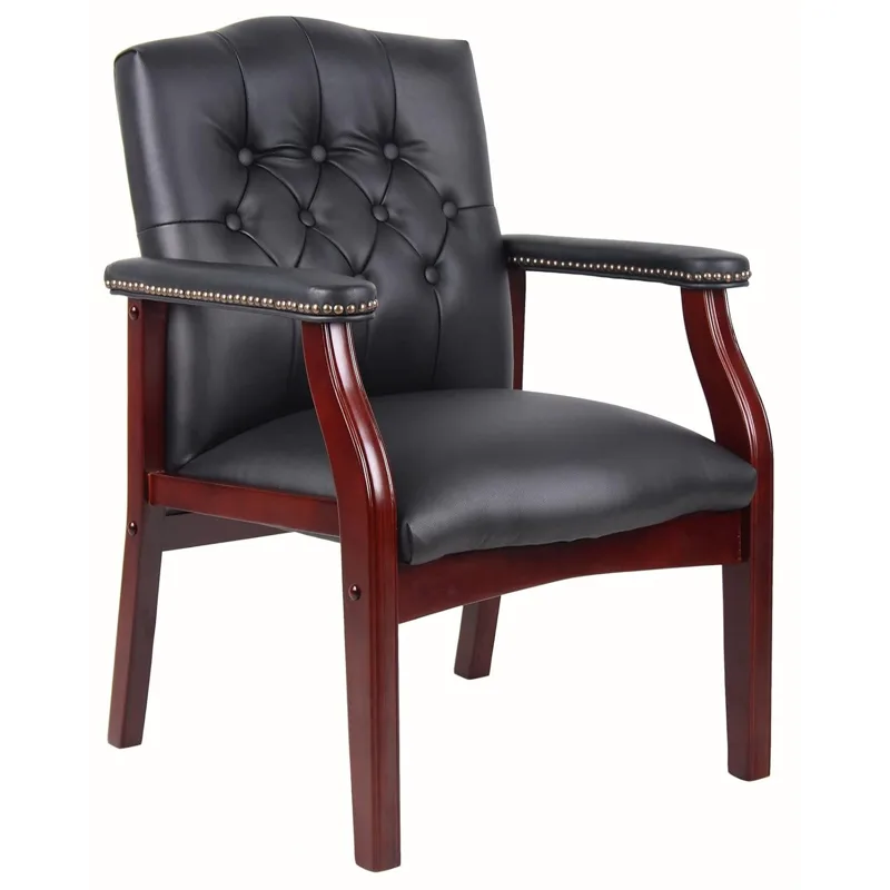 Siyah Deri Ofis Koltukları 4'l - Office Furniture Ergonomic incelemesi ve fiyatı