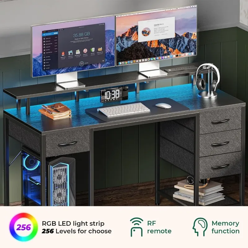 55 İnç Bilgisayar Masası 4 Çek - Office Furniture Outlet incelemesi ve fiyatı