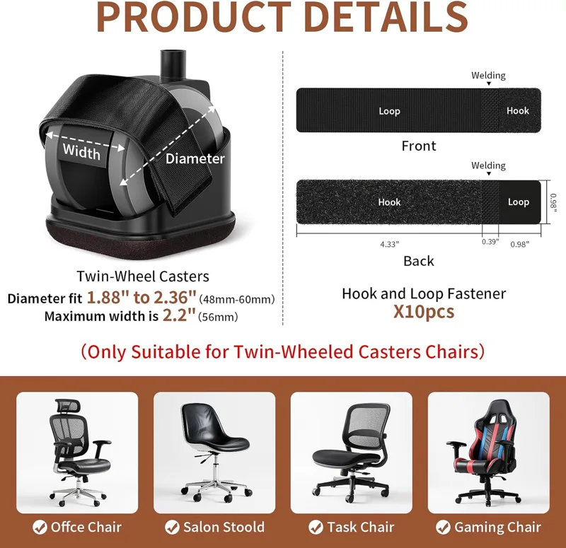 5 adet sandalye bacak koruyucu - Office Furniture Equipment incelemesi ve fiyatı