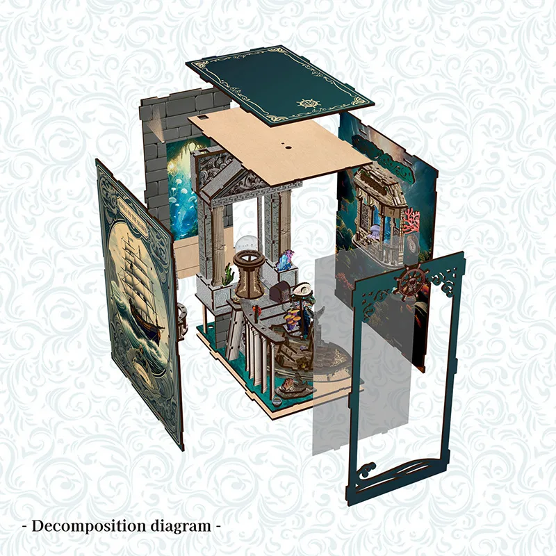3D Ahşap DIY Kitap Ayracı Bulm - Office Furniture Equipment incelemesi ve fiyatı