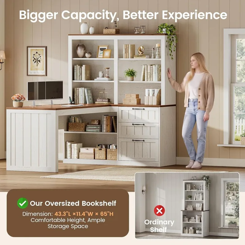 L Şekilli 59'luk Ahşap Ofis Ma - Office Furniture Outlet incelemesi ve fiyatı
