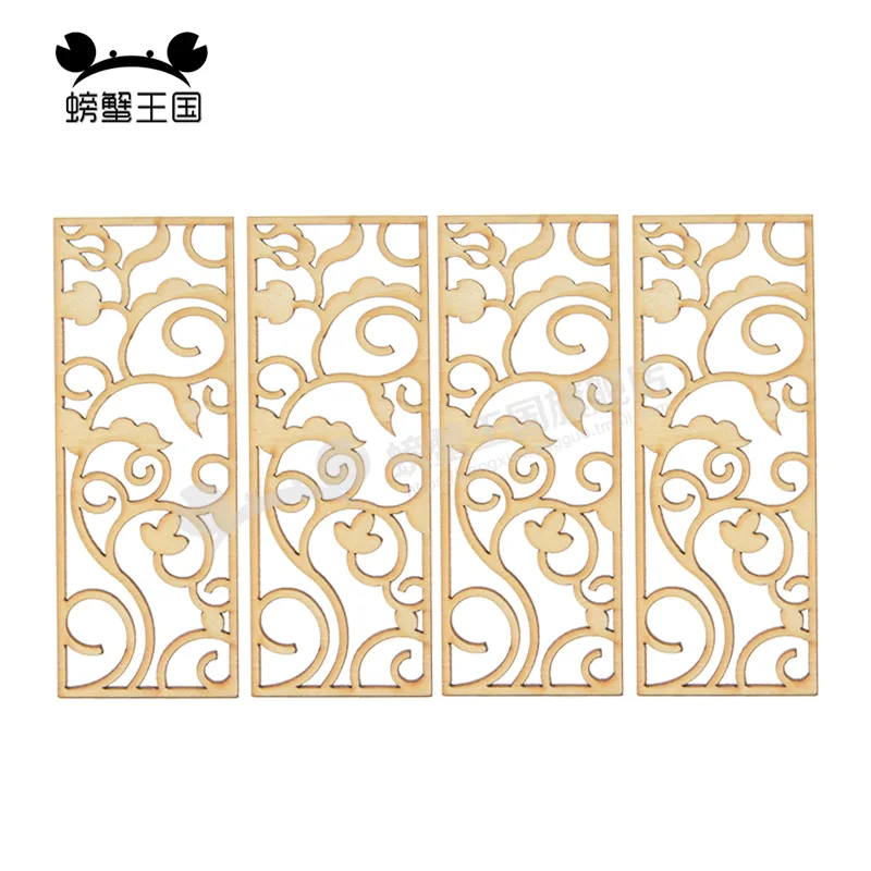 4 adet Ahşap Minyatür Bölme Pe - Partition Screen Divider incelemesi ve fiyatı