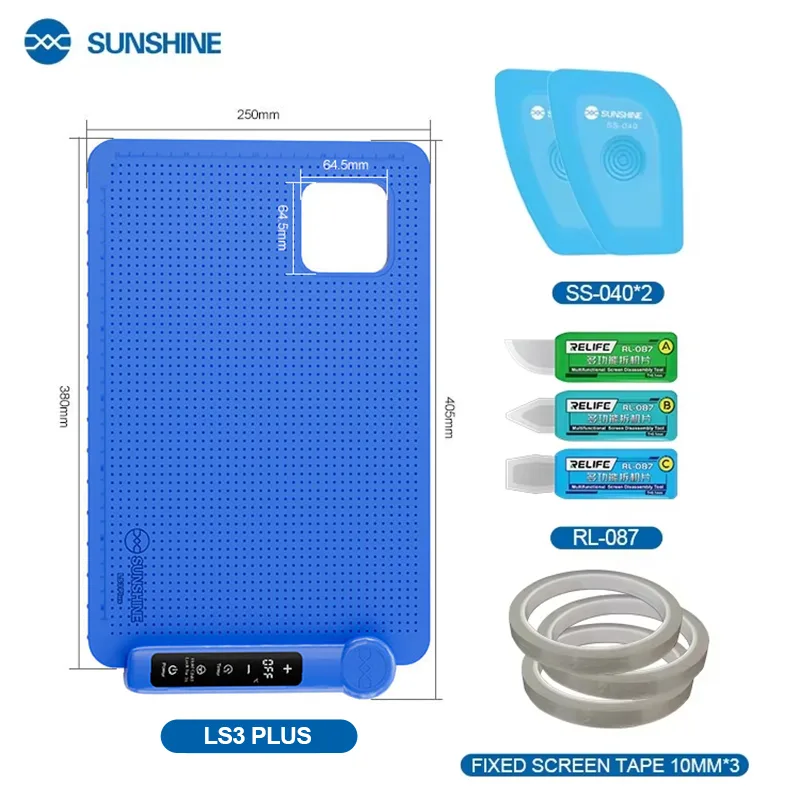 SUNSHINE LS3 PLUS LCD Ekran Ay - Partition Screen Divider incelemesi ve fiyatı